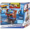 Hot Wheels - City Parcheggio Urbano Playset con 1 Macchinina, Si Collega ad Altri Playset e Piste, Giocattolo per Bambini 4+ Anni, HDR28