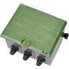 Gardena Valve Box V3: scatola da pavimento per l'installazione sotterranea di valvole di irrigazione, facile installazione e rimozione, con blocco bambini (1255-20)