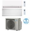 Daikin Climatizzatore GARANZIA ITALIA Daikin Comfora + Stylish Bianco Wifi Dual Split Inverter 12000 + 12000 BTU con U.E. 2MXM50A9 Classe A+++/A++ NOVITÀ
