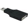 3GO AUSB-MINIUSB cavo USB USB A Mini-USB A Nero