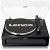 Lenco Giradischi Lenco LS-430BK 33-45rpm 40W RMS Bluetooth 5.0 con 4 altoparlanti Nero [LS-430BK]Lenco LS-430BK Nero [LS-430BK]