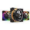be quiet! Light Wings 120mm PWM high-speed Triple Pack, 3 ventole incluse, LED ARGB, tanti colori e modalità, pale ottimizzate per il rumore, pressione statica elevata, turbolenze a basso rumore