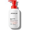 ATOPALM Lozione MLE 200 ml, pelle sensibile, idratazione lunga 48 ore, barriera cutanea rinforzante, arrossamento, ceramide, da bambini fino ad adulti, qualità verde EWG