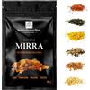 Spirituellementbien Incenso Mirra Rossa della Somalia resina Naturale in Grano + Polvere Pura 100% Naturale 50gr - Successo - Calma - Purificazione - Protezione per Fumigazione Brucia Profumo o incensiere 50 gr