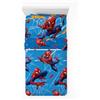 Novia - Completo Letto Singolo - Spiderman - 100% Cotone, Disney, stampa colorata, facile da lavare, confortevole e piacevole sulla pelle
