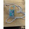 Redmi Vauki Cover Glitter Trasparente Redmi 14C con Laccetto Blu | Garanzia 24 mesi