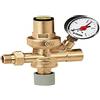 Caleffi 553140 - Unità di riempimento automatica 1/2 con rubinetto manuale, filtro, valvola di ritegno e manometro