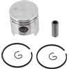 Cancanle Gruppo pistone da 34 mm per STIHL BG45 BG46 FS38 FS45 FS55 HS45 HS81