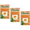 Ricola® | Pastiglie Arancia Menta | Caramelle Erbe Svizzere Benefiche e Rinfrescanti | Caramelle Senza Zucchero - 3 Astucci (150 Gr)
