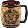 GUINNESS THE 1759 Shamrock Gift Company Tazza Guinness effetto barile (430 ml)