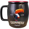GUINNESS THE 1759 Shamrock Gift Company Guinness - Tazza nera con tucano - Tazza da caffè