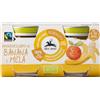 alce nero Baby food bio omogeneizzato banana/mela 2 x 80 g