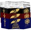 Mazeran Schermo DM per DnD 5e - Dungeon Master Guide - D&D Game Master Shield Tool - Accessorio da tavolo RPG Campagne Forniture per Campagne RPG - Supporto per carta da gioco singolo (PACK DI 3)