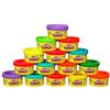 Play-Doh Hasbro Party Bag, 15 Vasetti di Pasta Modellabile da 28 Grammi Ciascuno e 16 Adesivi, Articolo per Creazioni in Plastilina per Bambini e Bambine dai 2 Anni