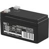 EMOS - Batteria al piombo senza manutenzione - 12V 1,3Ah - Batteria AGM - Connettore Faston 4,7mm - Per sistemi di allarme, tecnologia antincendio, dispositivi UPS - 97x45x53 mm
