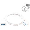 ECOVA PROLUNGA LINEARE 2MT SPINA ITA 10A PRESA ITA 10A BIANCA -ECO32070