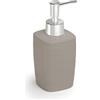 Gedy Dispenser dosasapone Gedy in ceramica tortora | Kelly
