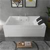 Parama Vasca idromassaggio 185x123 cm da interno con riscaldamento | Imagine