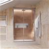 Parama Porta doccia 125 cm scorrevole reversibile vetro 6mm opaco h180cm | Sicily