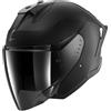 Shark Casco Moto Jet Shark SKWAL JET CUP DARK SHADOW Mat Nero Opac