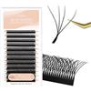 Natuhana Extension Ciglia W Forma 3D 4D 5D 6D 7D 8D 0.07 C D L LU Curl 8-15mm Classico Ciglia Ciuffetti Naturali Premade Fan Eyelash Extensions Volume Russo Professionale