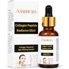 Ammuri Siero viso avanzato al collagene peptide: prova idratazione profonda, ripristino della pelle e levigatura della consistenza con vitamina C, niacinamide, vitamina E e alfa idrossiacido (AHA)