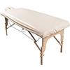 ForPro Professional Collection ForPro - Set di lenzuola per massaggi in poliestere, impermeabili, lavabili in lavatrice, ideali per lettini da massaggio, include lenzuolo con angoli per massaggi e copertura per il viso, colore
