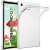 SUEEWE TPU Custodia Cover per Xiaomi Redmi Pad 2 Pro 12,1 2025, con Angoli Rinforzati, Antiurto, Anti-Graffio, Flessibile in Silicone, Transparente