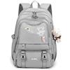 Amythe Zaino Ragazza Scuola Elementare Media Leggero Grande, Grigio