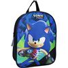 Vadobag SONIC The Hedgehog Prime Time Hedgehog - Zaino per bambini | scuola | asilo | colore nero e blu - Dimensioni 29 x 22 x 9 cm