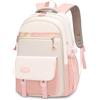 FRONET Zaino Scuola Media Ragazza Superiore Ragazzo , Zaini la Scuola Elementare 7 8 9-18 Anni Bimbo Bambina Bambino Borse Casual 15.7'' PC Portatili, Zainetti per Bambini Ragazze Grande School Bags