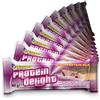EUROSUP PROTEIN DELIGHT gusto Frutti Rossi - Box da 10 Barrette Proteiche - Proteine del Latte 25%, con vero Cioccolato - Crescita e Mantenimento Massa Muscolare, Alta Qualità Nutrizionale