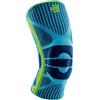Bauerfeind, 1 Ginocchiera Unisex, Indossabile a destra e sinistra, Per sport con la palla e atletica leggera, Sostegno per il ginocchio durante lo sport, Anello di silicone, Taglia S, Rivera, 11449411260011