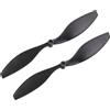 QUARKZMAN 2pz 8043 Eliche Rc Lama Elica 2 Pale 20.3cm Dia Nylon per Sostituzione Elica Quadcopter per Aerei Rc, Nero