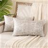 Miuyunya Federe Cuscini Divano Bohémien Copricuscini Divano Moderna Motivo Boho Mandala Tribale Fodera per Cuscino con Cerniera Invisibile per Soggiorno Camera da Letto Soggiorno Estivo (Set di 2, 50x30 cm)