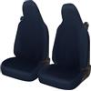 Auto Accessori Lupex Coprisedili auto compatibili con Smart fortwo, 450 451 e 453, 1 2 3 Serie, Tessuto Policotone (Blu)