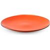 Egan Piatti Collezione Cocoricò. Oggetto Realizzato in Porcellana di Colore Arancione. Dimensioni: 30 cm. La referenza è 228019.
