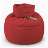 Poufff Original - Pouf Sacco Made in Italy | Poltrona a Sacco con Imbottitura Eco Soft Brevettata | Silenziosa e Durevole | Sfoderabile, Lavabile e Sostenibile | Design Italiano (Red)