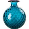 VENINI VASO MONOFIORE BALLOTON D.21,5 CM ORIZZONTE FILO ROSSO H.24,5 CM FO310029000F0AUQ