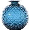 VENINI VASO MONOFIORE BALLOTON D.18 CM ORIZZONTE FILO ROSSO H.20,5 CM FO310018000F0AUQ