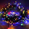 BAKAJI Catena Luminosa 300 Luci LED Lucciole Multicolore Controller 8 Funzioni Esterno