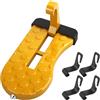 HIAHXC Pedale multifunzione per portiera auto, con martello di sicurezza, gancio di chiusura pieghevole portatile, per la maggior parte dei veicoli, SUV, camion, carico massimo 250 kg, accessori di