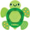 Nuby Anello da dentizione sensoriale Teethe N' Pop - Giocattolo da dentizione per bambini - 3 mesi e oltre - Tartaruga
