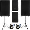 RCF ART 910-A Coppia Diffusore Attivo 10" 2100w +2Cover+FRE300KIT+ 2xBULK250LU10