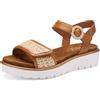 ARA Bilbao, Sandali Donna, Cognac Naturale, 41 EU
