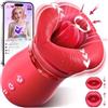 Gobeken 5 in 1 Vibratoreper Donna Professionale, 10 Vibratore di Leccamento Sex Toys Donna con App AI, 3 Automatica 1 Suzione Manuale Sexytoysys Donna Coppia, Succhia Clitoride per Donna, Vibratoriper Donne