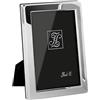 Fink CLASSIC - Cornice portafoto in confezione regalo, in acciaio inossidabile, argento, 15 x 10 x 15 cm
