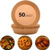 Olivia Carta forno per friggitrice ad aria e microonde 50 pezzi diametro 20cmx4,5cm