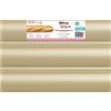 Olivia Teglia baguette 3 posti 24,5x38,5x2,5cm antiaderente forata in acciaio al carbonio