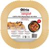 Olivia Carta friggitrice ad aria 20x4,5cm 50 pezzi Monouso